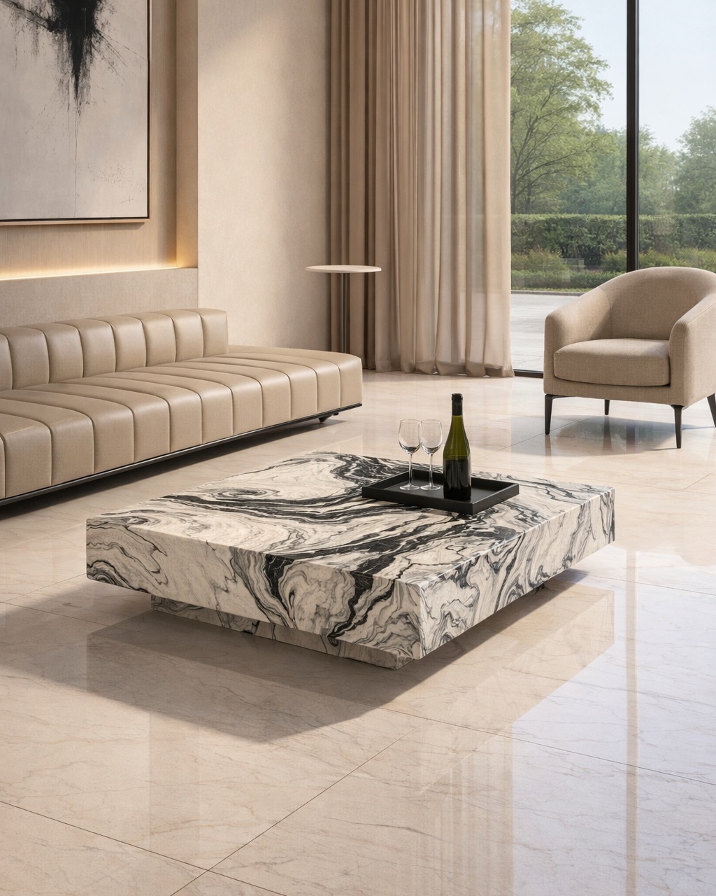 Element Square Table - View 3