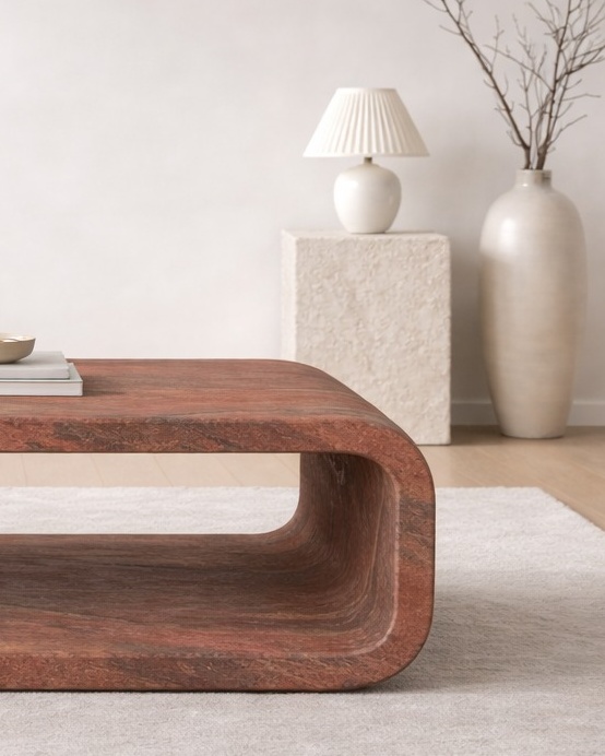 Cavaro Walnut Table - View 3