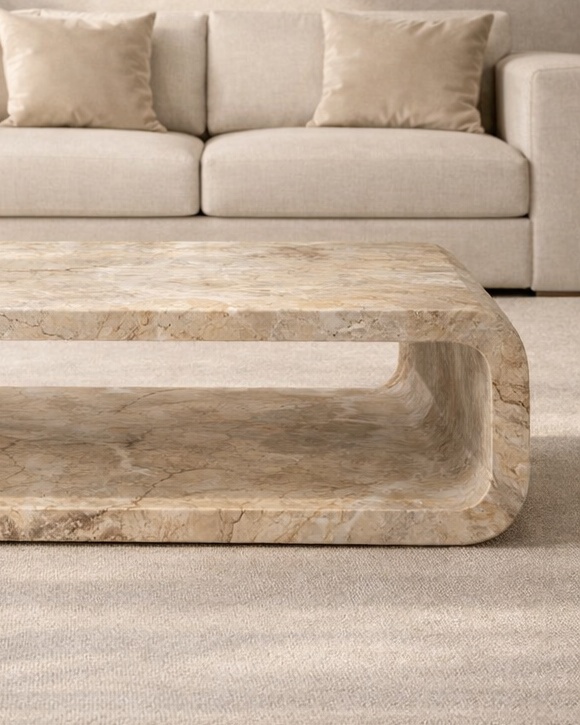 Cavaro Walnut Table - View 3