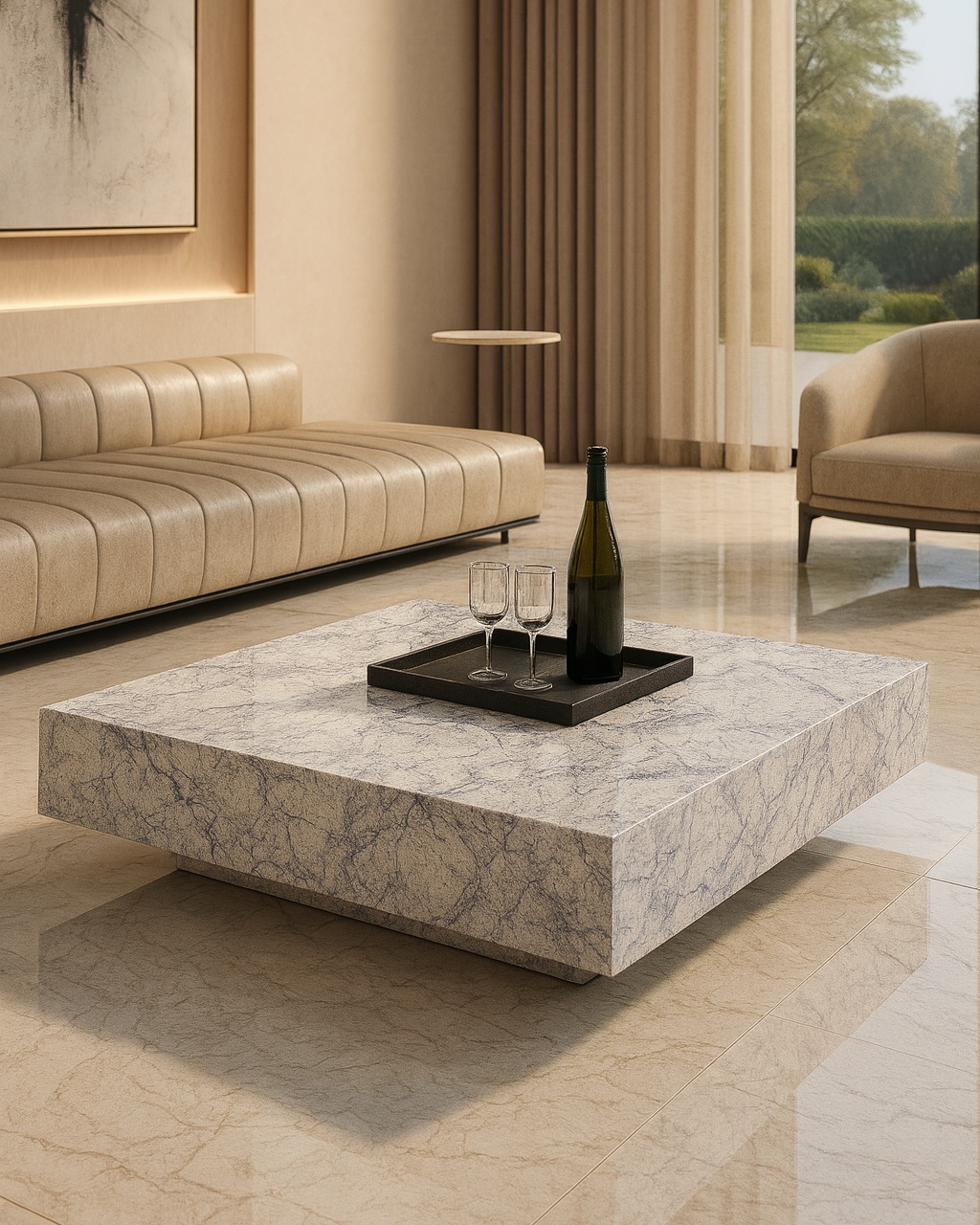 Element Square Table - View 4
