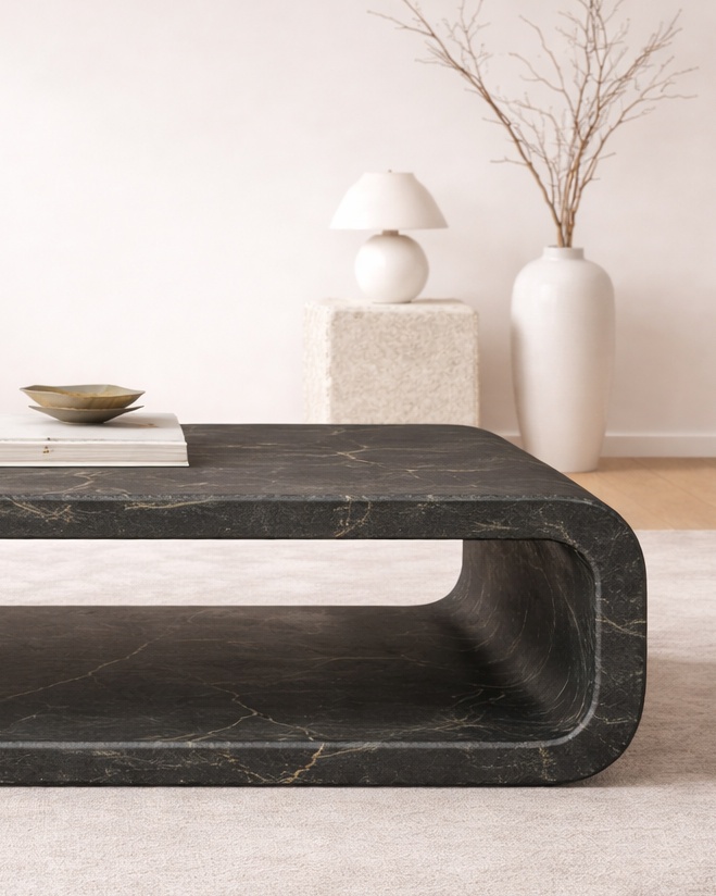 Cavaro Walnut Table - View 3