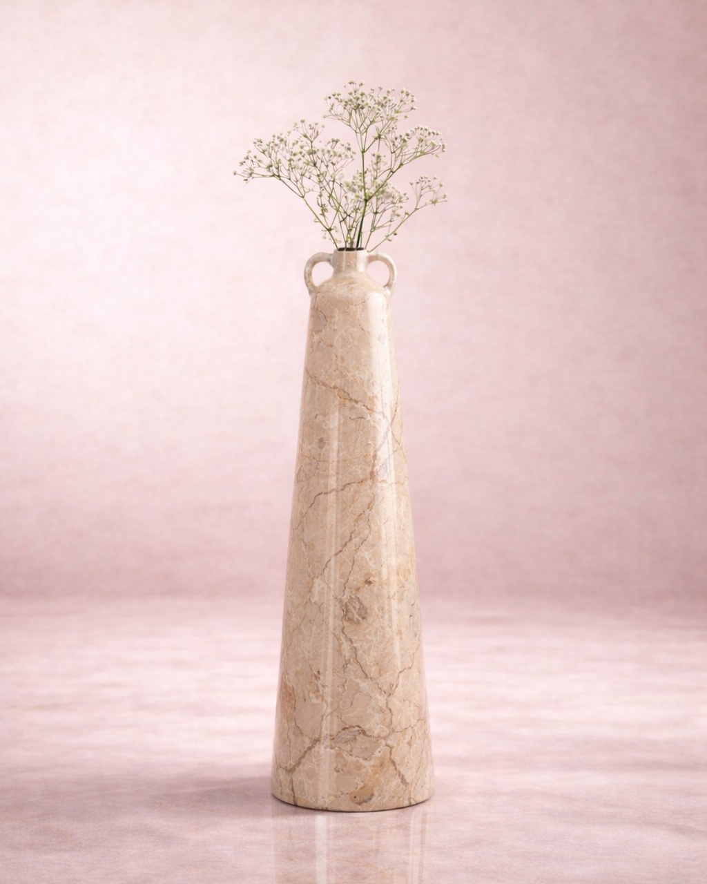 Handled Tapered Vase - View 2