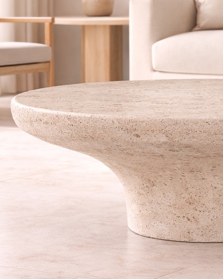 Fluvion Marble Table - View 2