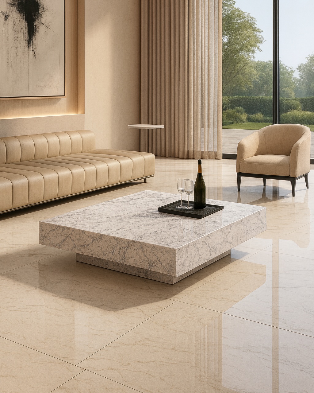 Element Square Table - View 3