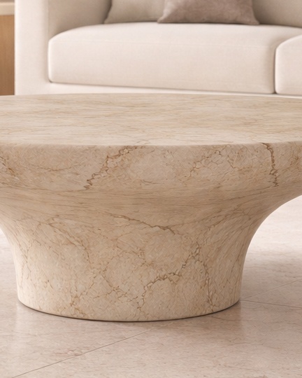 Fluvion Marble Table - View 2
