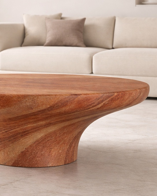 Fluvion Marble Table - View 2