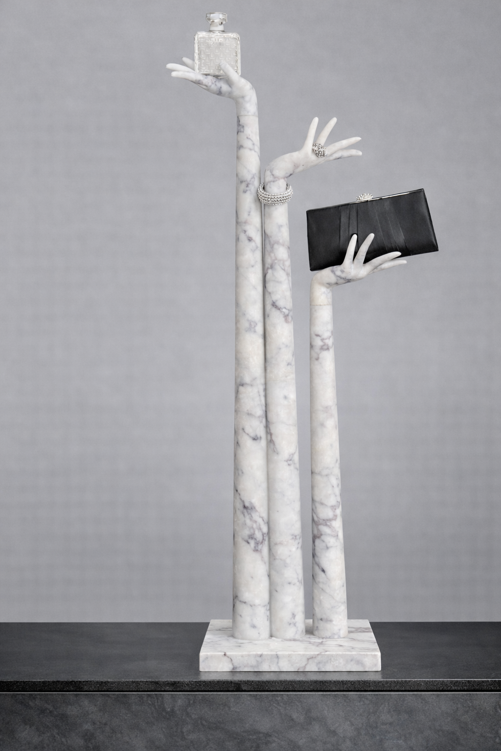 Artisan Hand Display Stand - Glacier Silk
