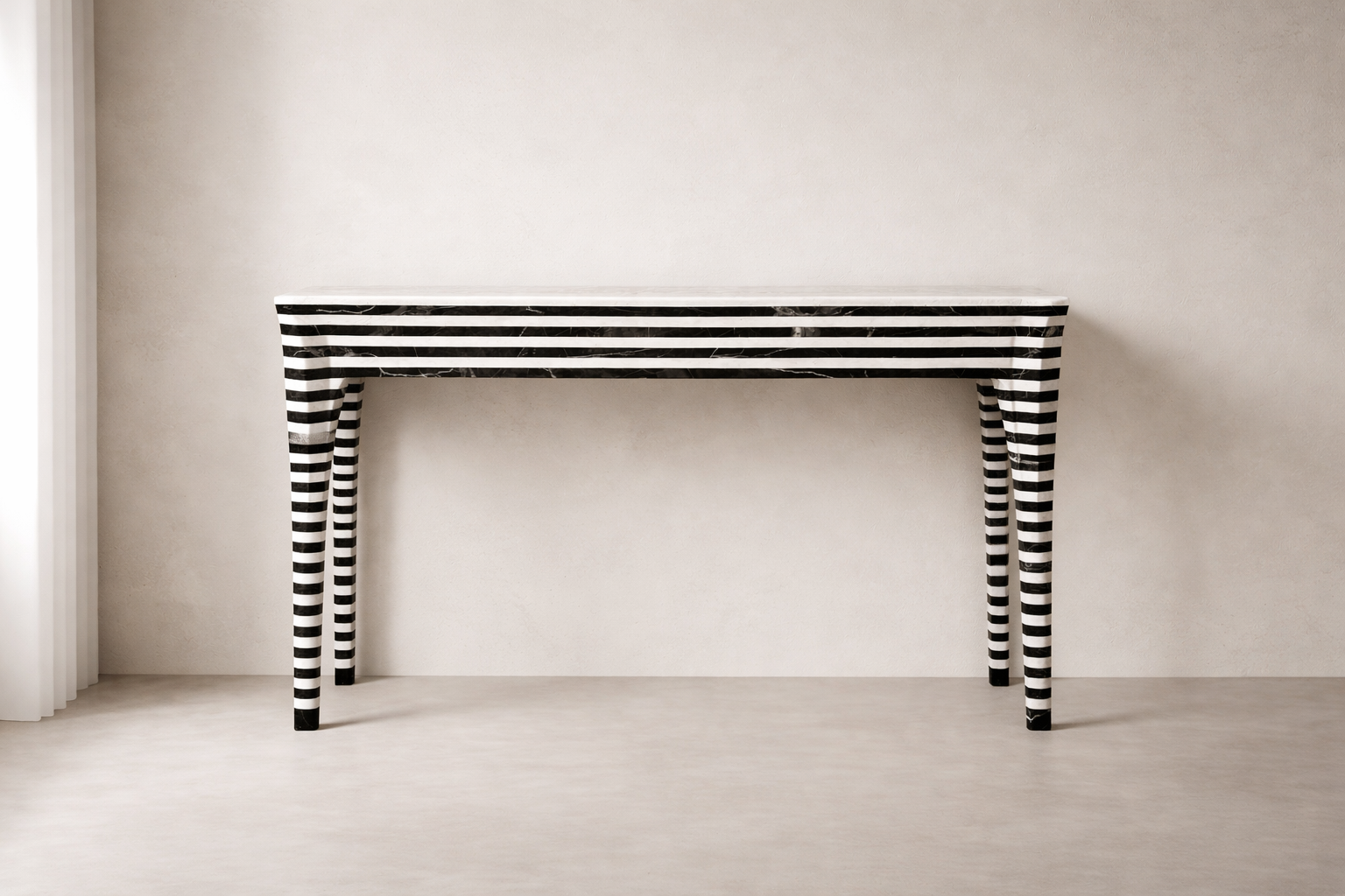 Eclipse Line Console Table - View 3