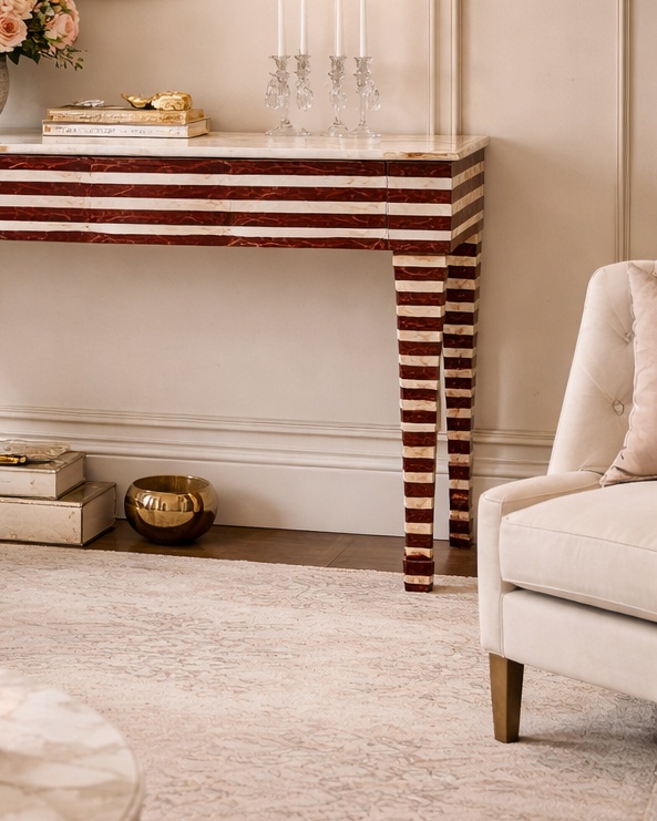 Eclipse Line Console Table - View 3