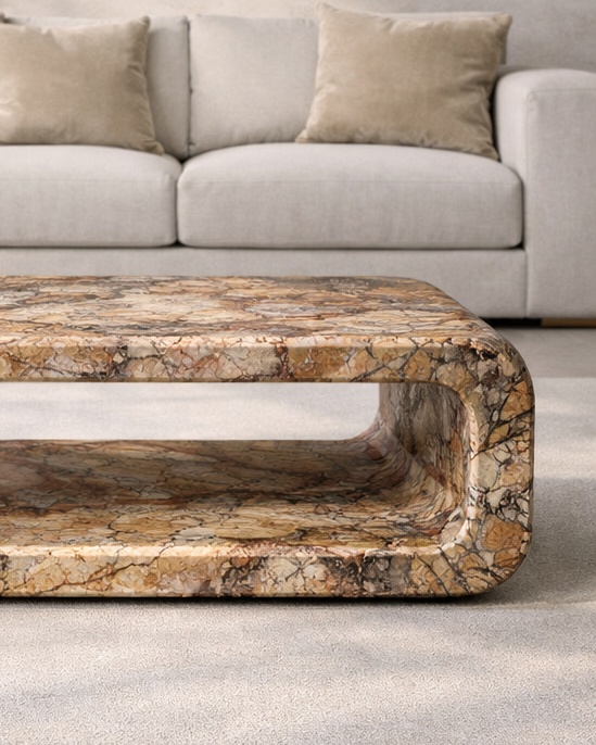 Cavaro Walnut Table - View 3