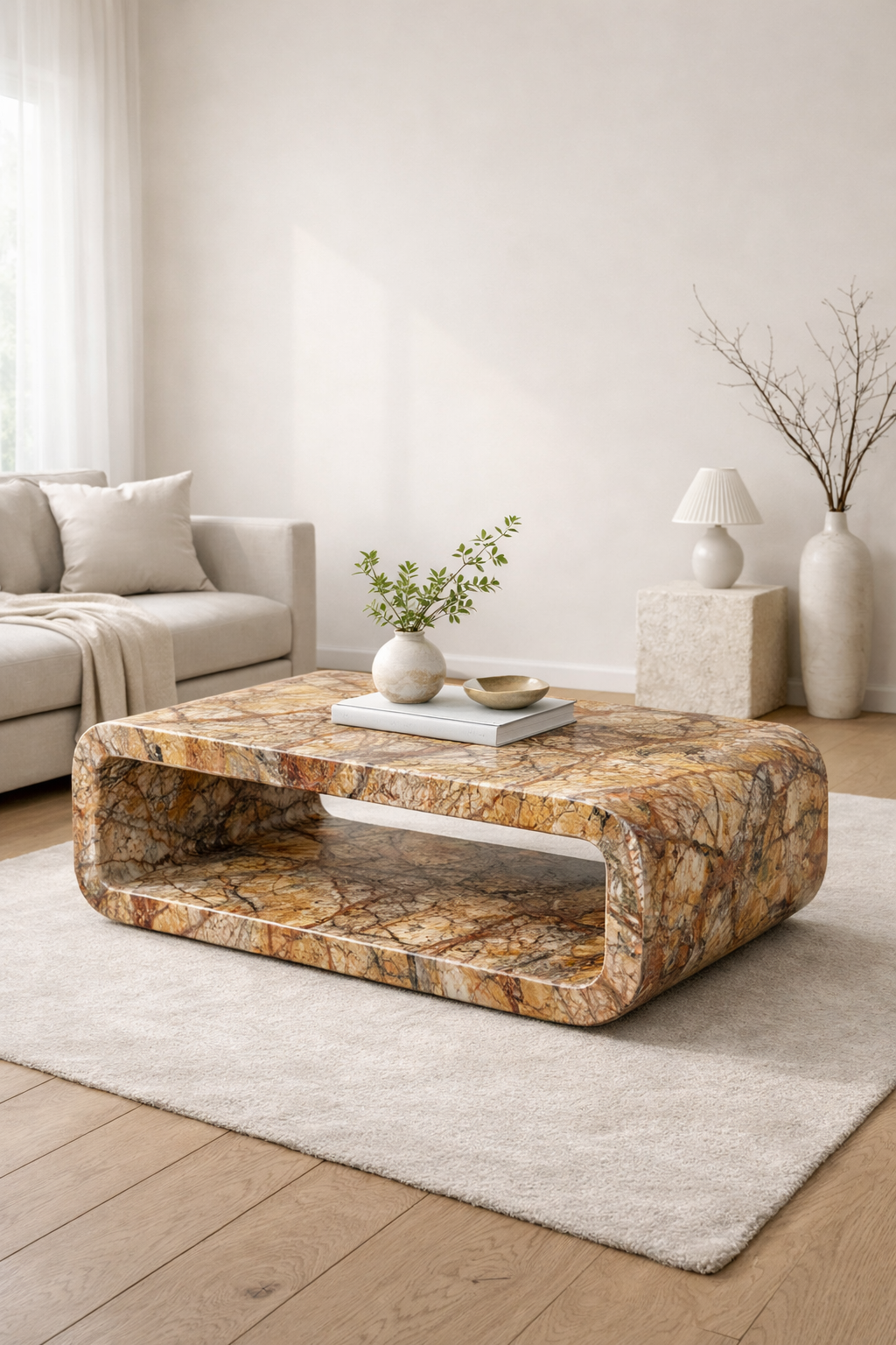 Cavaro Walnut Table - View 1