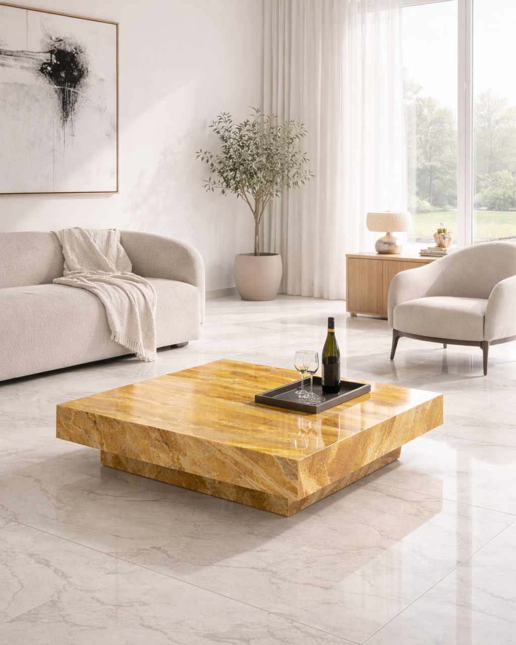 Element Square Table - View 3