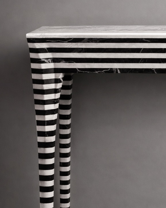 Eclipse Line Console Table - View 4