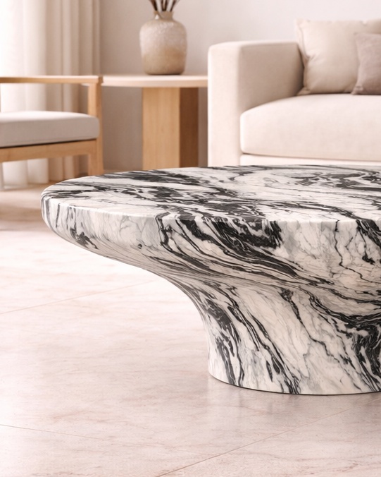 Fluvion Marble Table - View 2