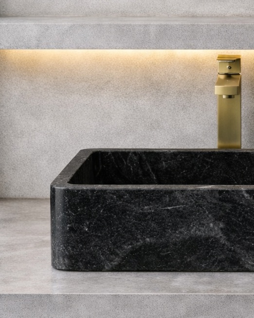 Soft-Edge Rectangular Basin - View 4
