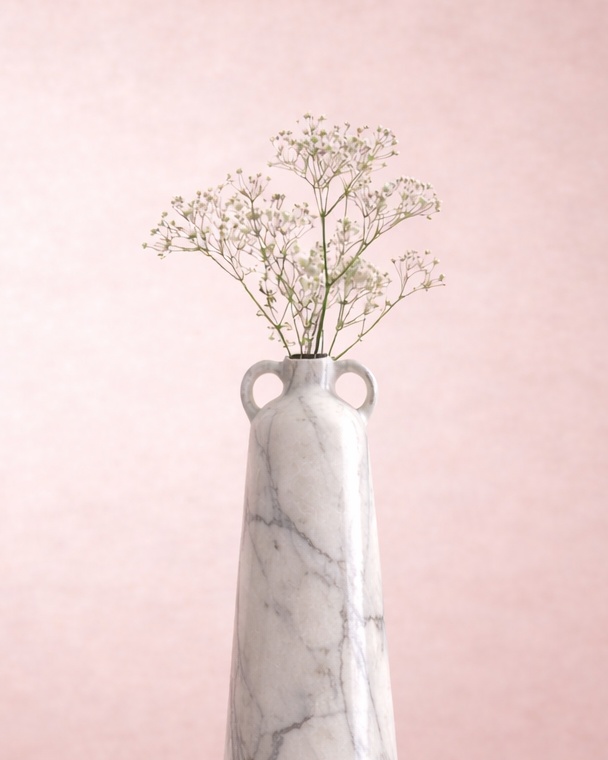 Handled Tapered Vase - View 3
