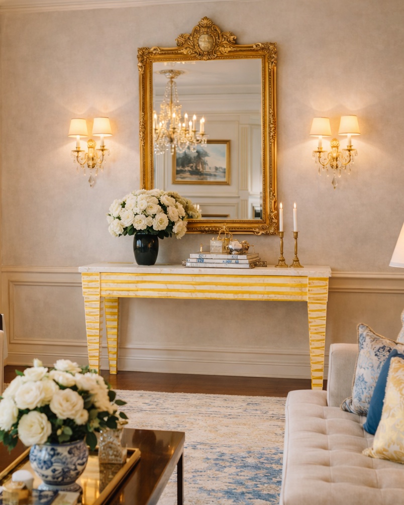 Eclipse Line Console Table - View 2