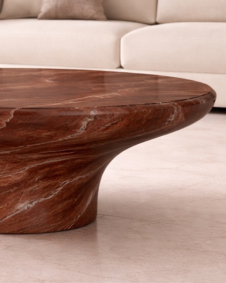 Fluvion Marble Table - View 2