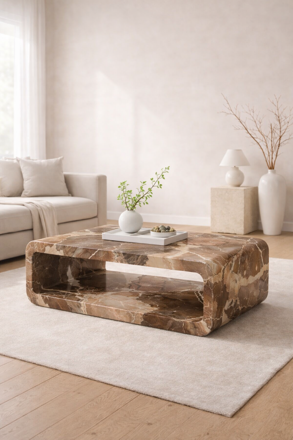 Cavaro Walnut Table - View 2