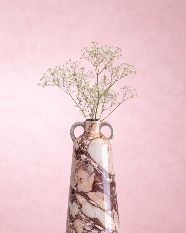 Handled Tapered Vase - View 3