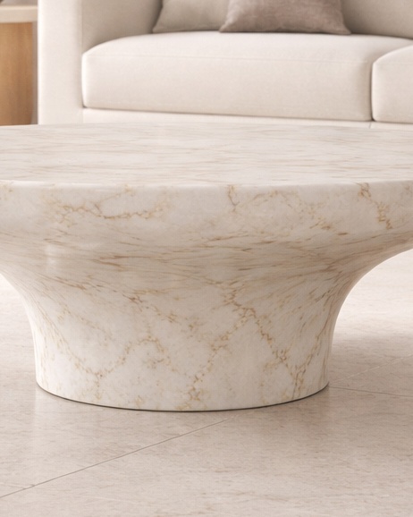 Fluvion Marble Table - View 2
