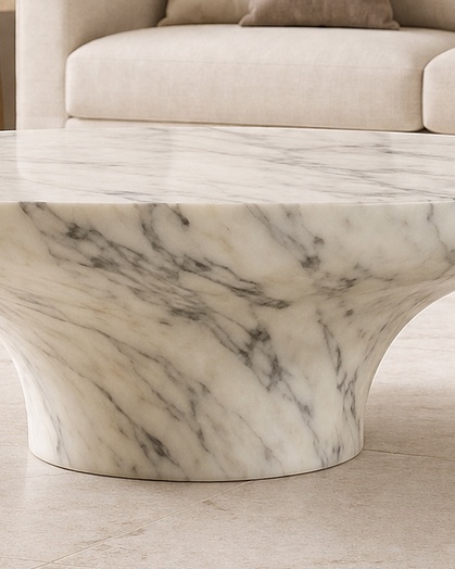 Fluvion Marble Table - View 2