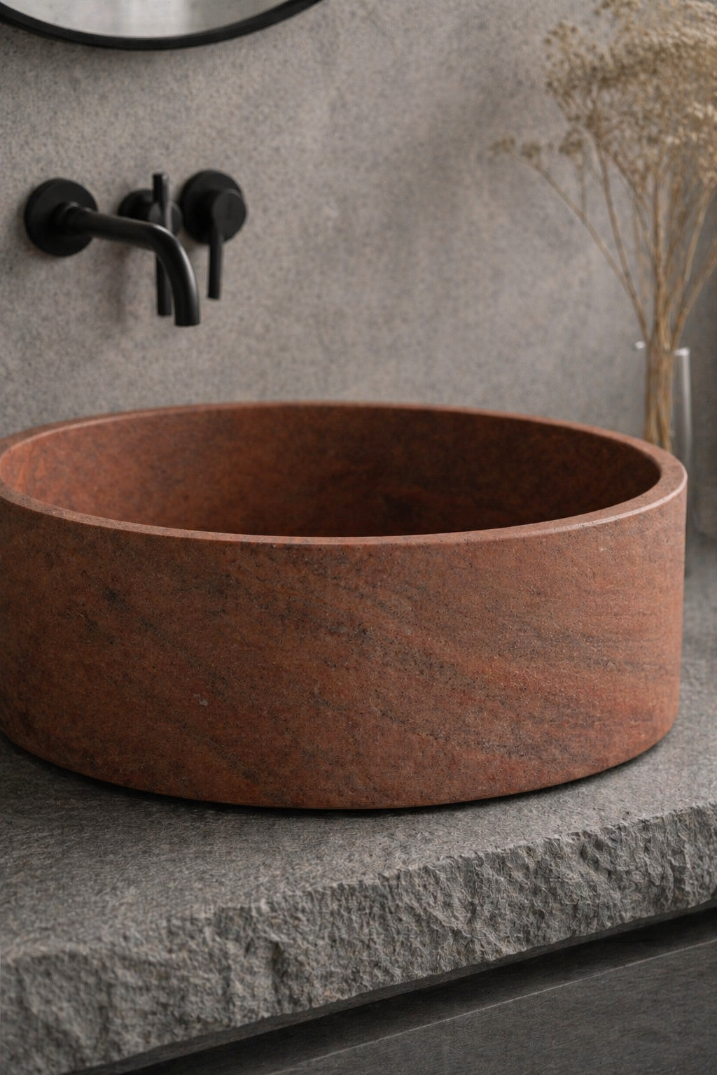 Copper Vein Round Basin - View 2