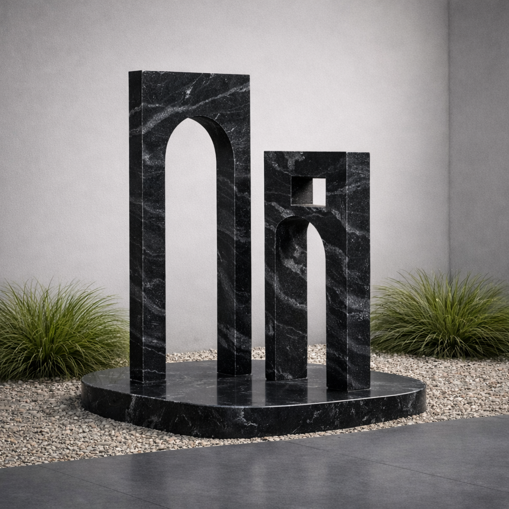 Marble Gate Duo - Black valeriano