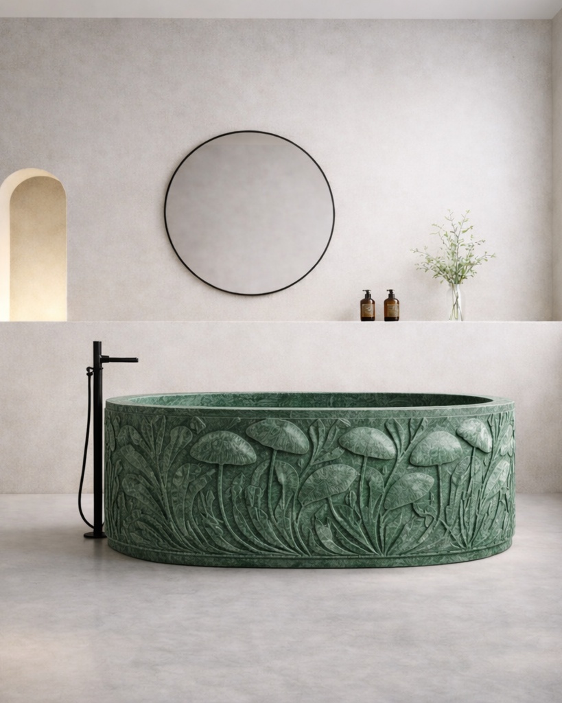 Cubensis Sculpted Bath - View 1
