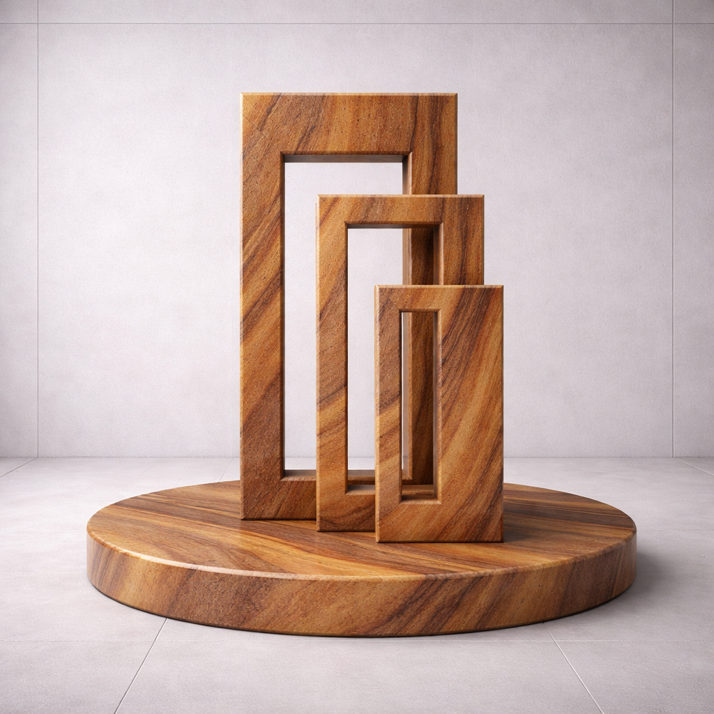 Terracotta Frame Trio - View 2