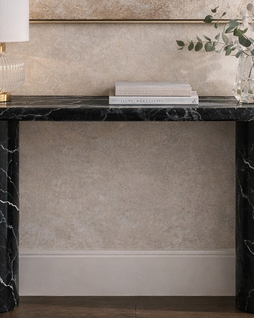 Vertico Fluted Console Table - View 2