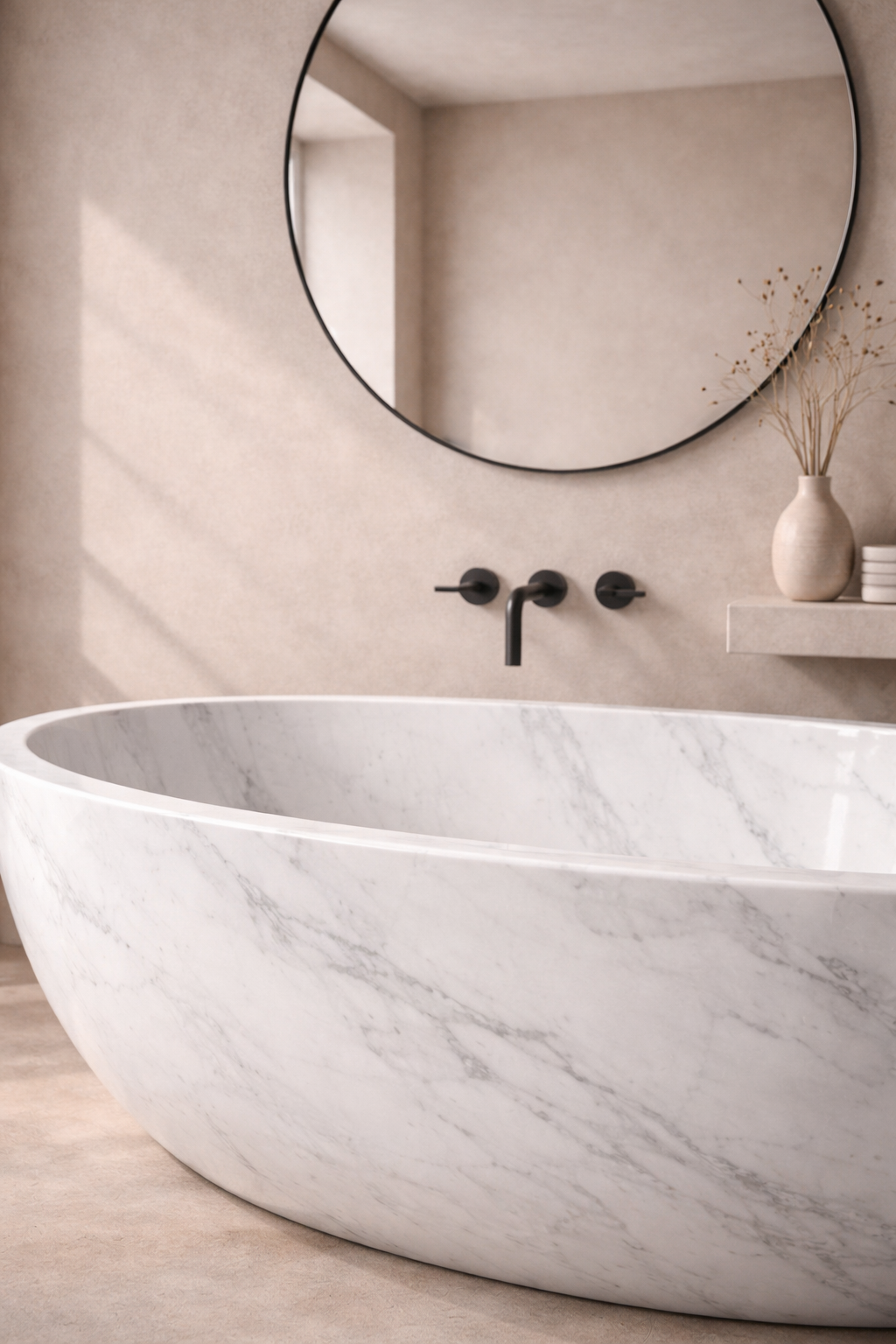 Rustica Oval Soaking Bath - View 3