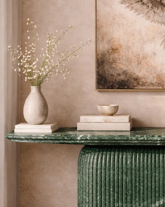 Ebon Crest Console Table - View 3