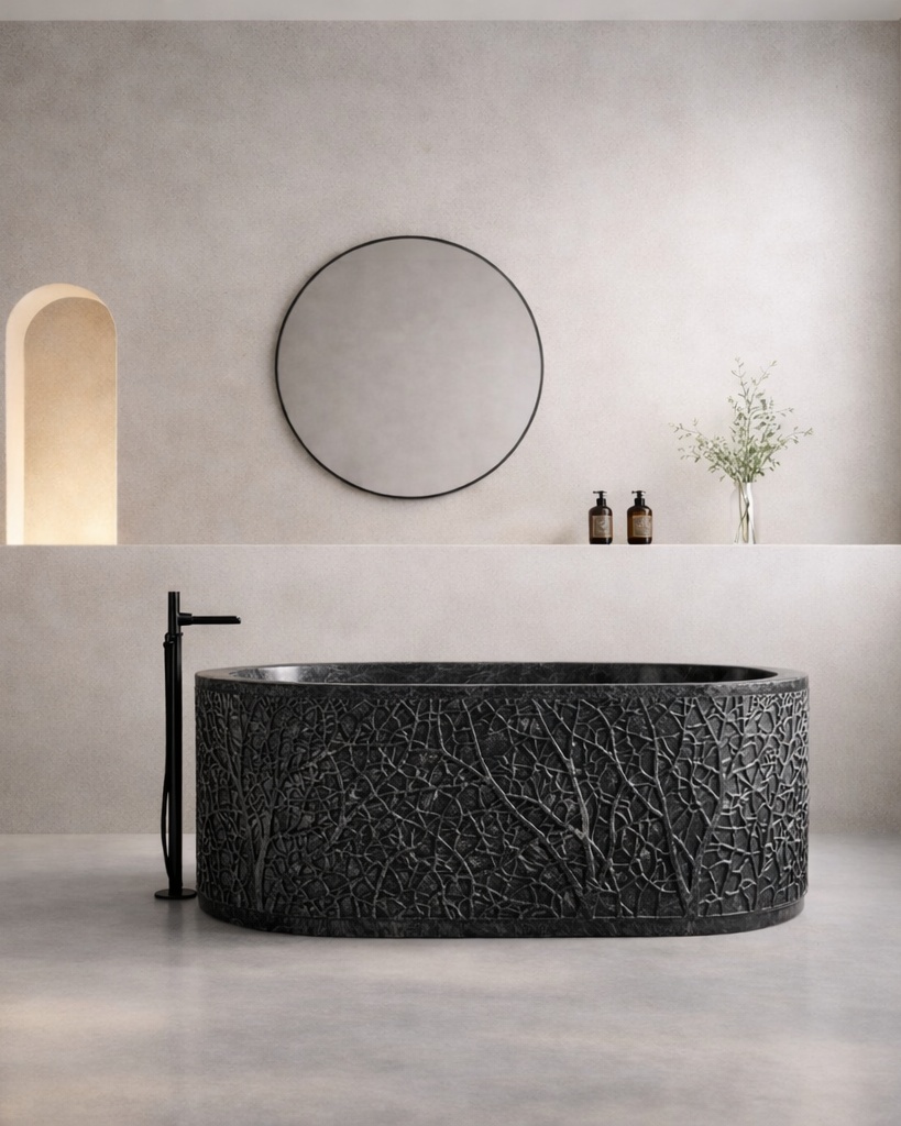 Maple Bath - Black valeriano
