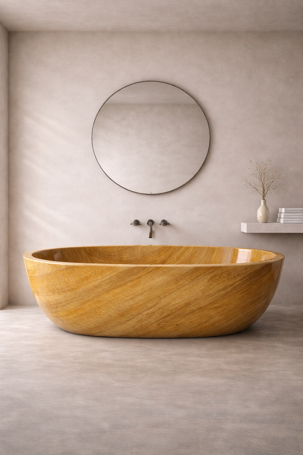 Rustica Oval Soaking Bath