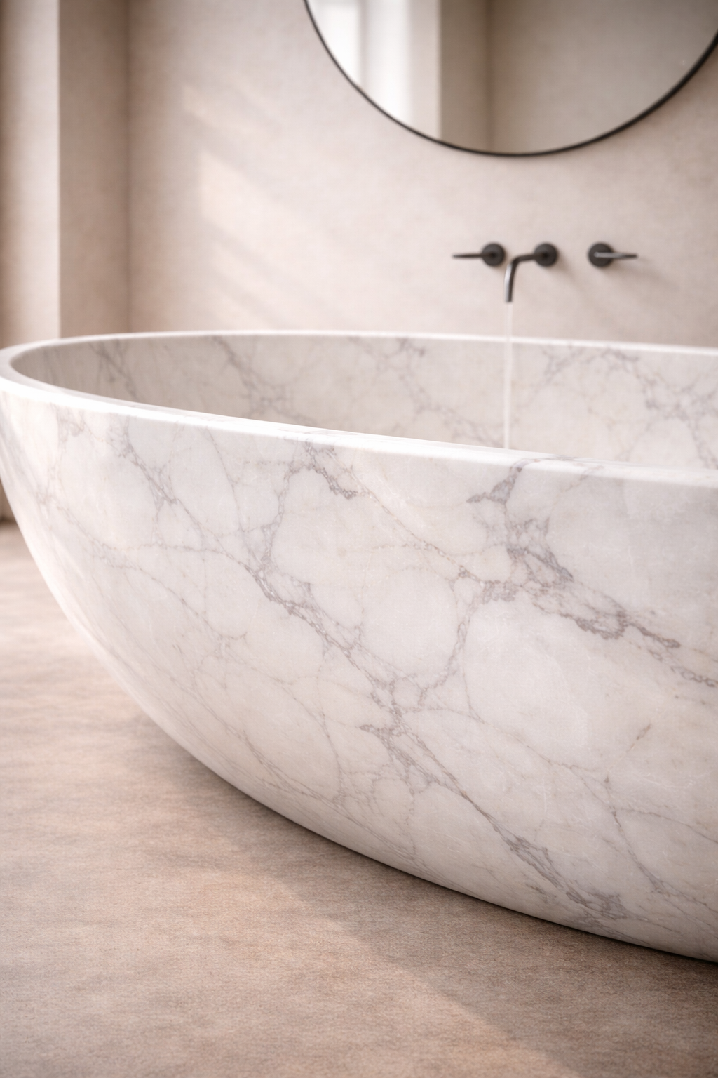 Rustica Oval Soaking Bath - View 3
