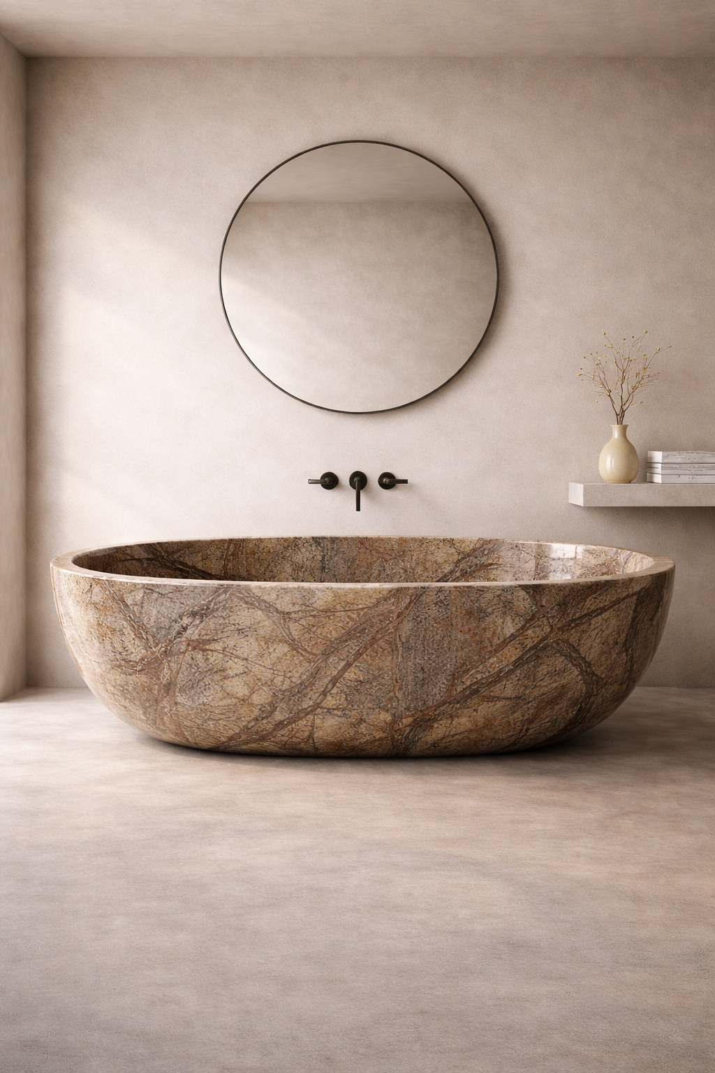 Rustica Oval Soaking Bath