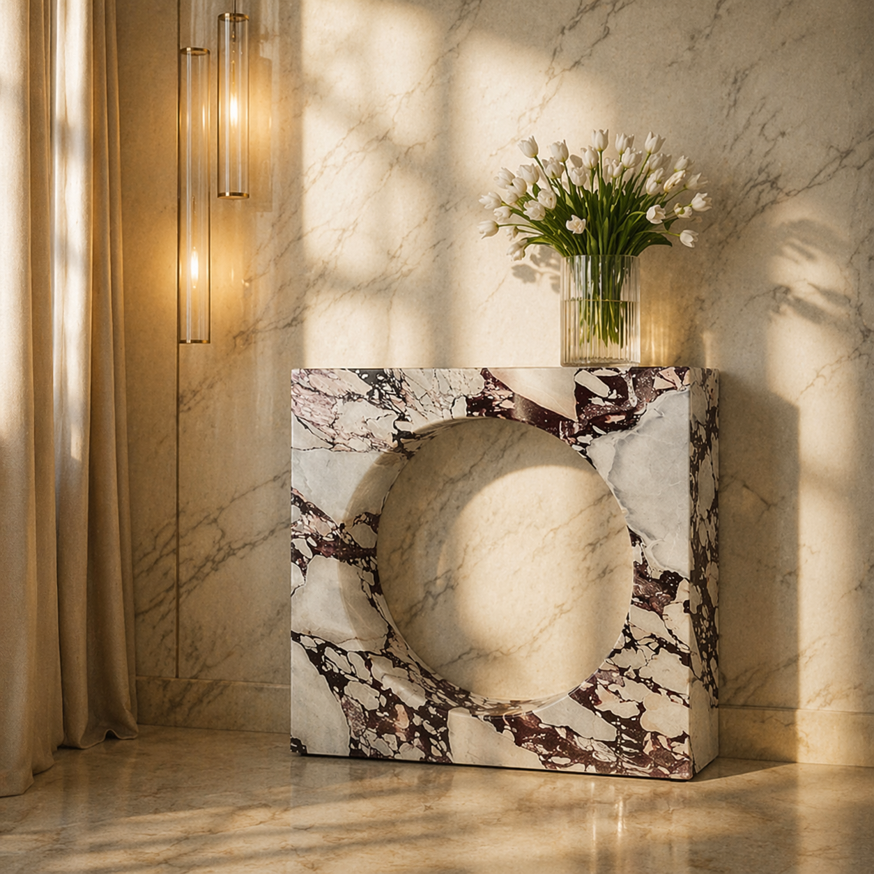 Aurelia Ring Stone Console