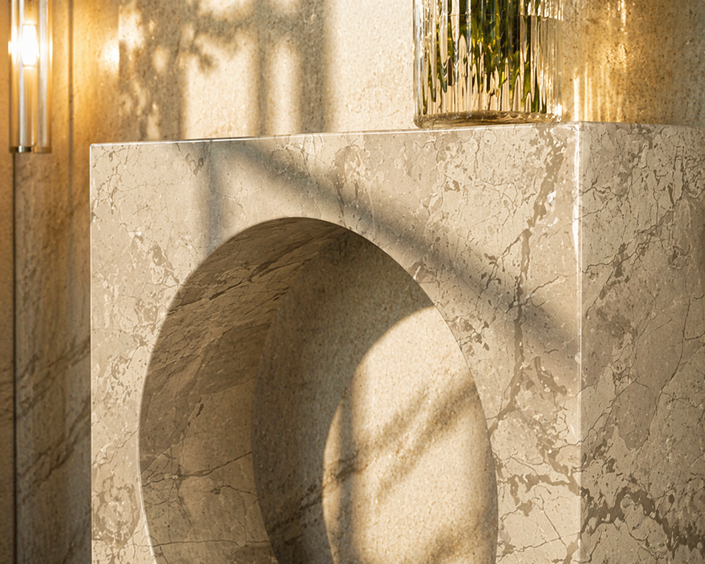 Aurelia Ring Stone Console - View 2