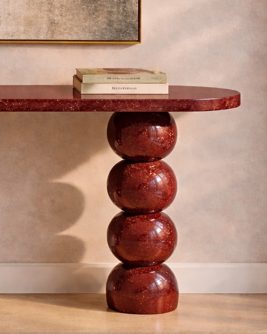 Celestia Sphere Console Table - View 3