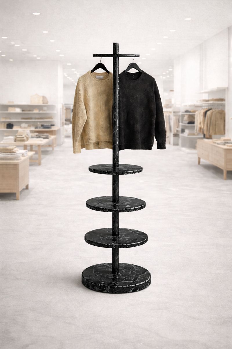 Pallet Living Closet - Nero Imperia