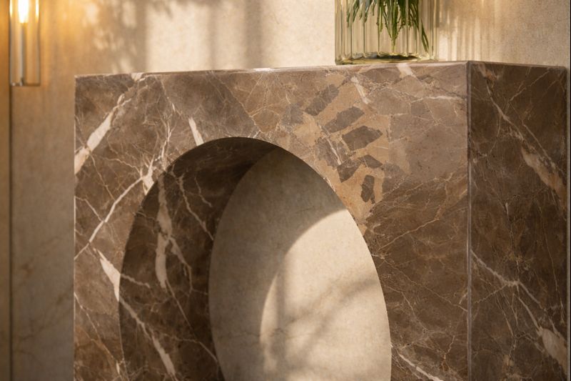Aurelia Ring Stone Console - View 2