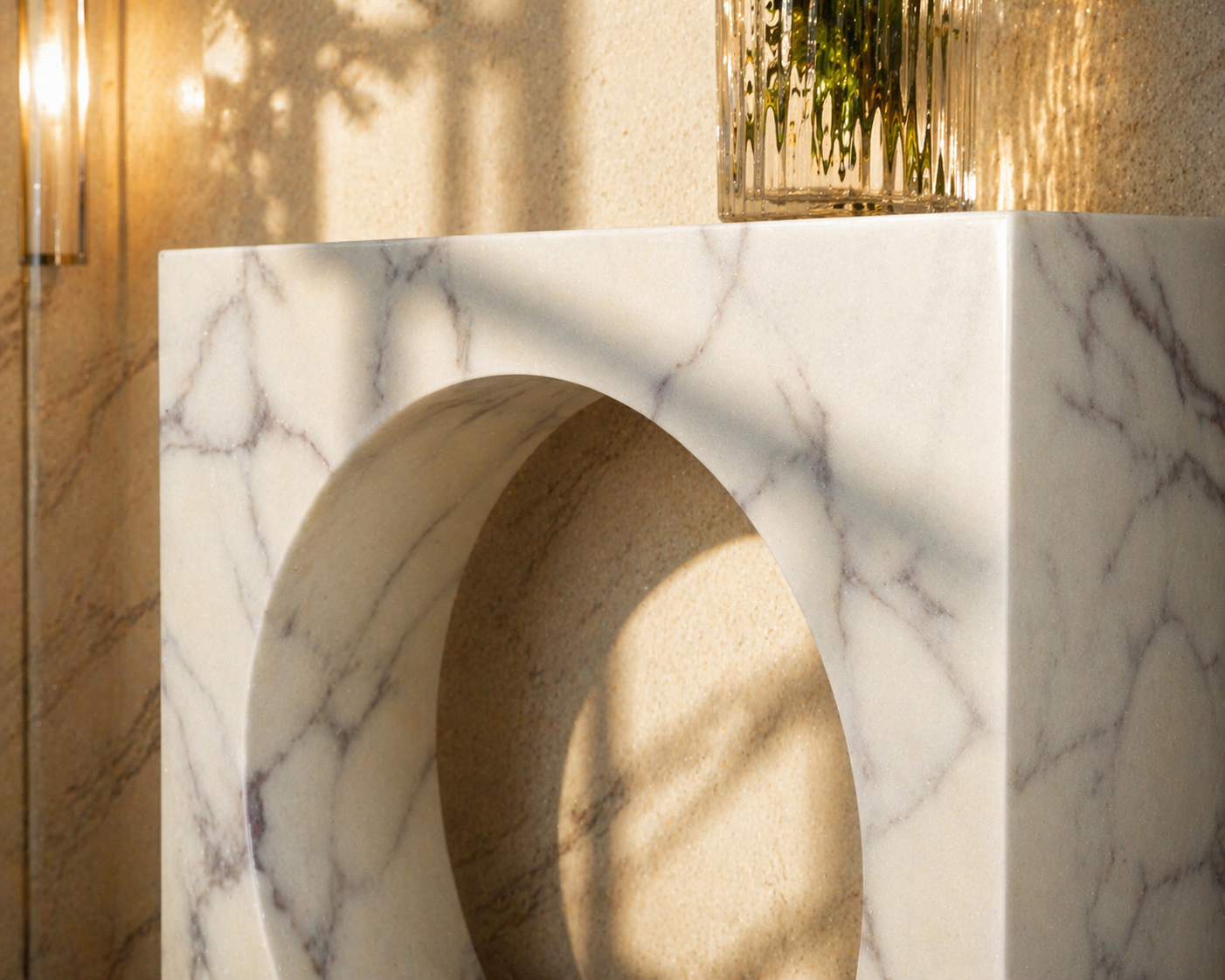 Aurelia Ring Stone Console - View 2