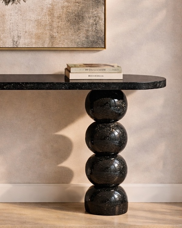 Celestia Sphere Console Table - View 3