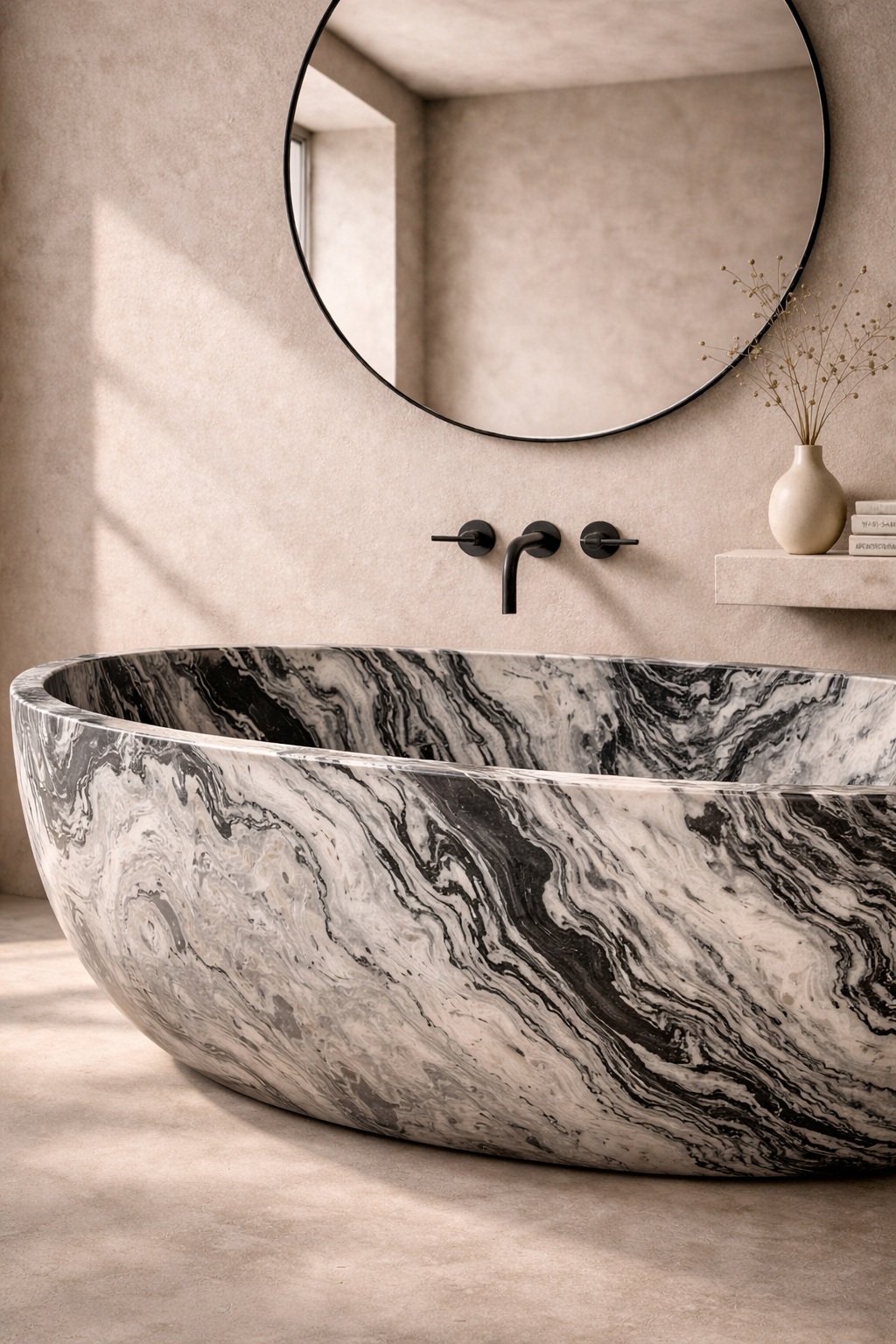 Rustica Oval Soaking Bath - View 3