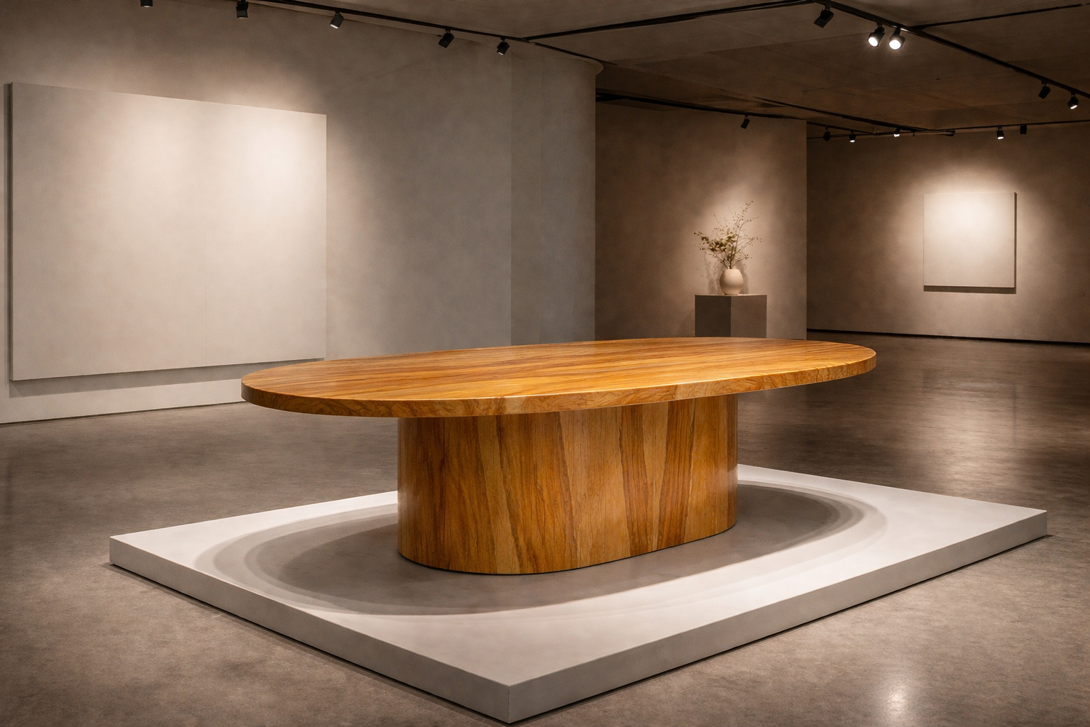 Ellipse Core Stone Table