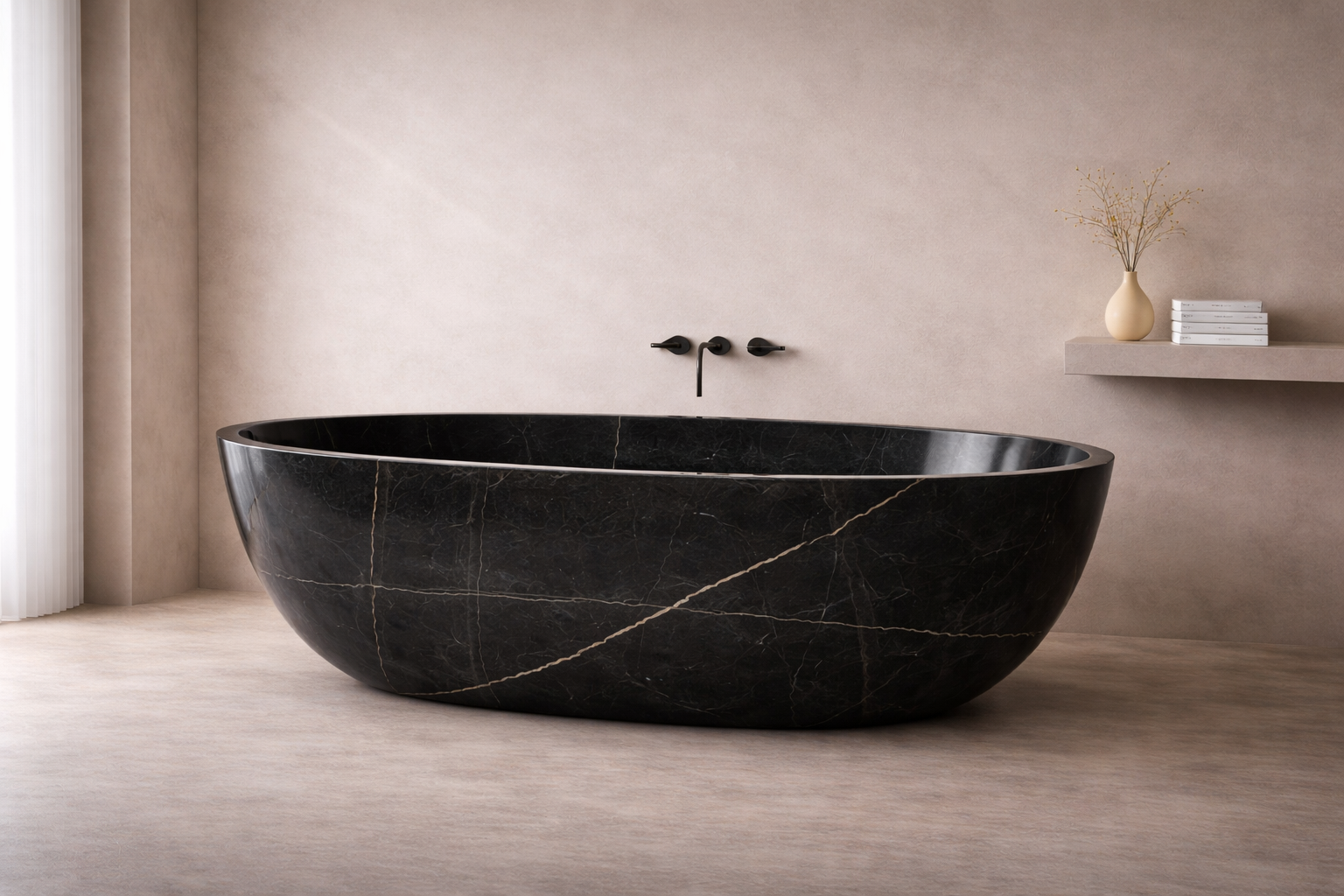 Rustica Oval Soaking Bath - View 2