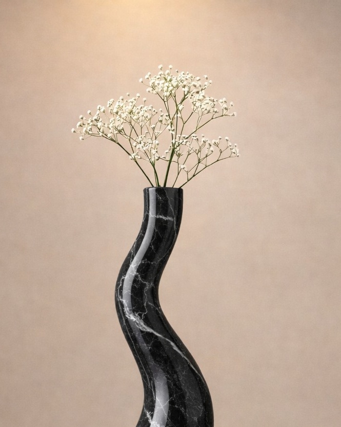 Serpentine Flow Vase - View 3