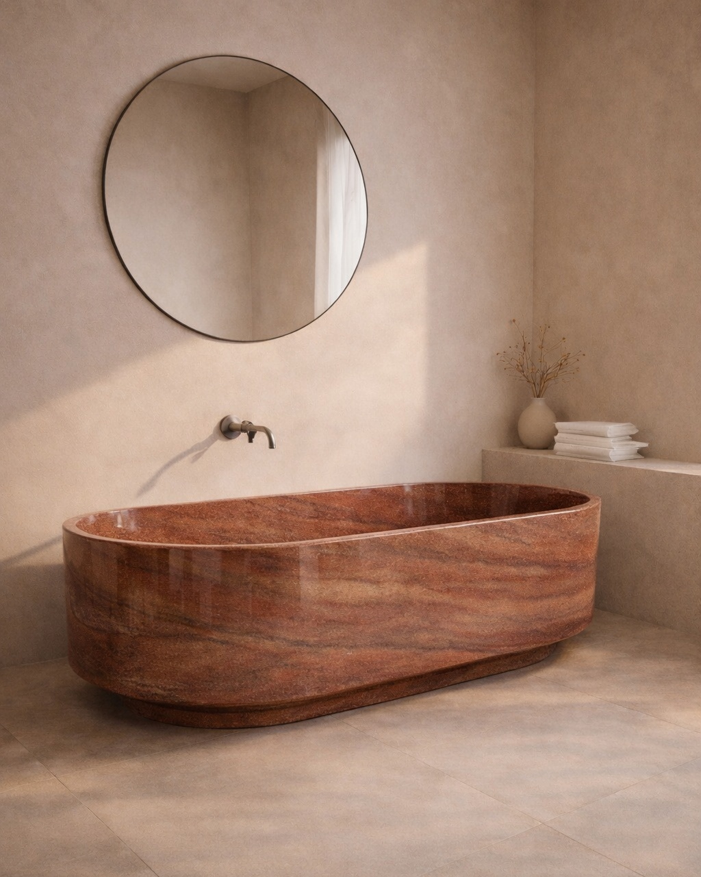 Luna Noir Freestanding Tub - View 2