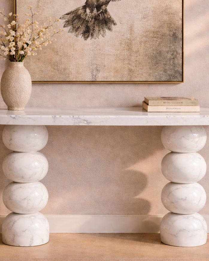 Celestia Sphere Console Table - View 2